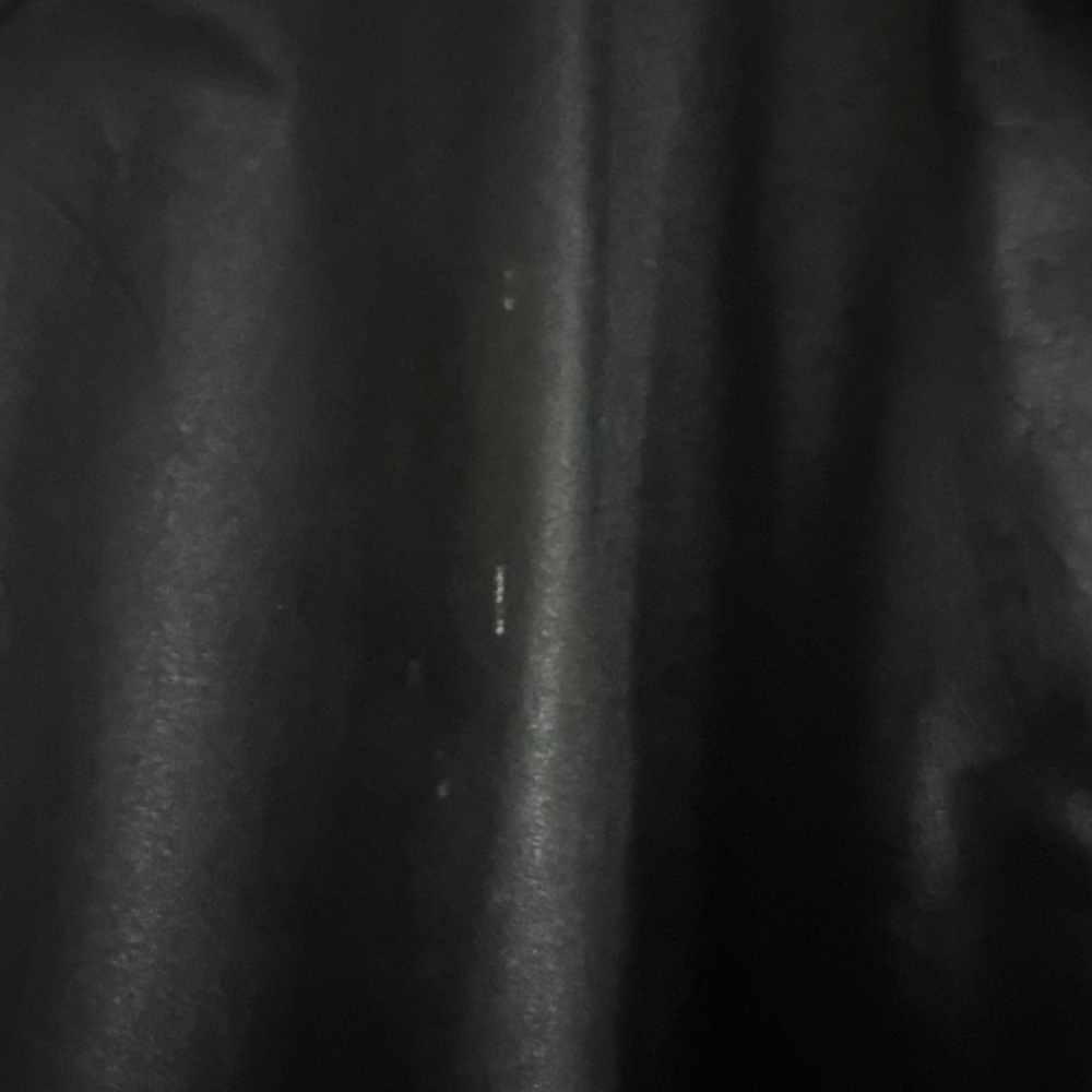 World Alliance Mens Black Leather Long Sleeve Full-Zip Bomber Jacket Size XLarge - Picture 5 of 16